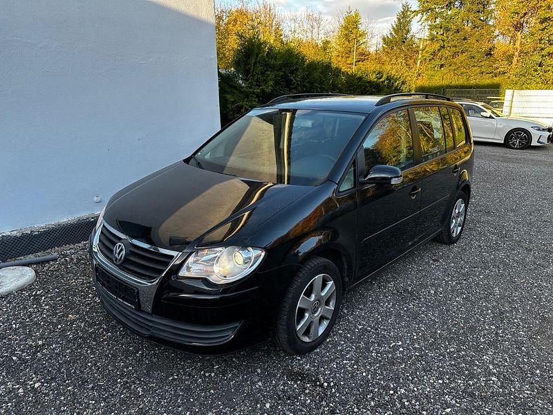 Schwarz Gebraucht 2007 VW Touran Trendline Van / Kleinbus | 2.900 € (Guter Preis) - Bild 1/4