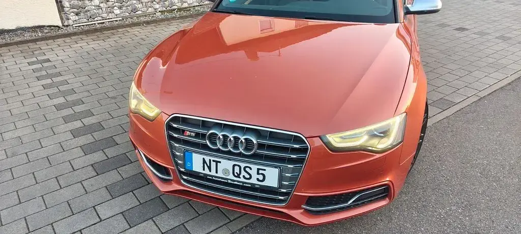 Używany Audi S5 Exclusive 333 KM (244 kW) 2013 Pomarańczowy Coupe