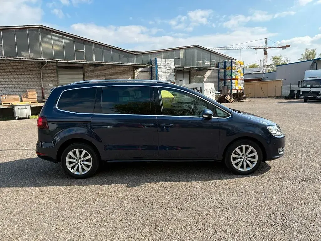 Brugt VW Sharan Highline 220 HK (161 kW) 2017 Grøn MPV