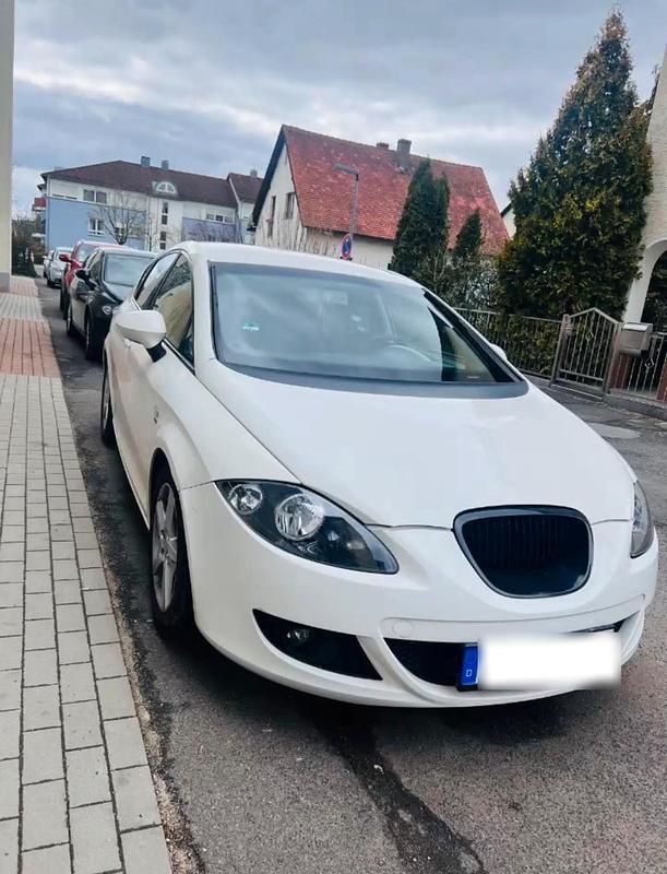 Gebraucht Seat Leon 2009 Weiß Kleinwagen