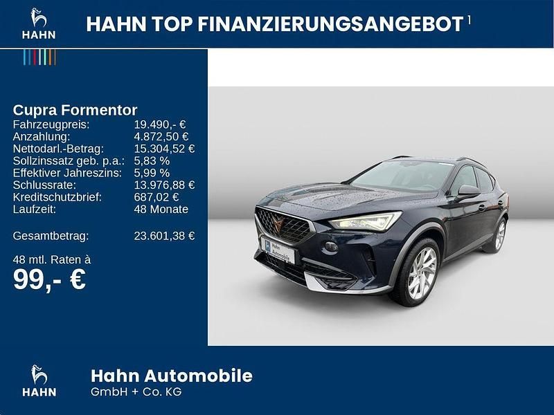 Gebraucht Cupra Formentor 150 PS (110 kW) 2022 Blau SUV