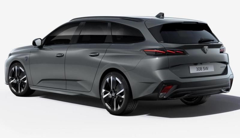 Neu Peugeot 308 SW GT 145 PS (106 kW) 2025 Artense grau metallic Kombi
