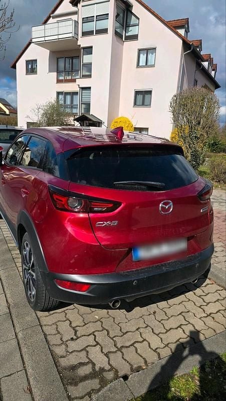 Gebraucht Mazda CX-3 121 PS (88 kW) 2019 Rot SUV