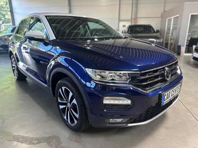 Blau Gebraucht 2019 VW T-Roc IQ Drive SUV | 19.950 € (Guter Preis) - Bild 1/4