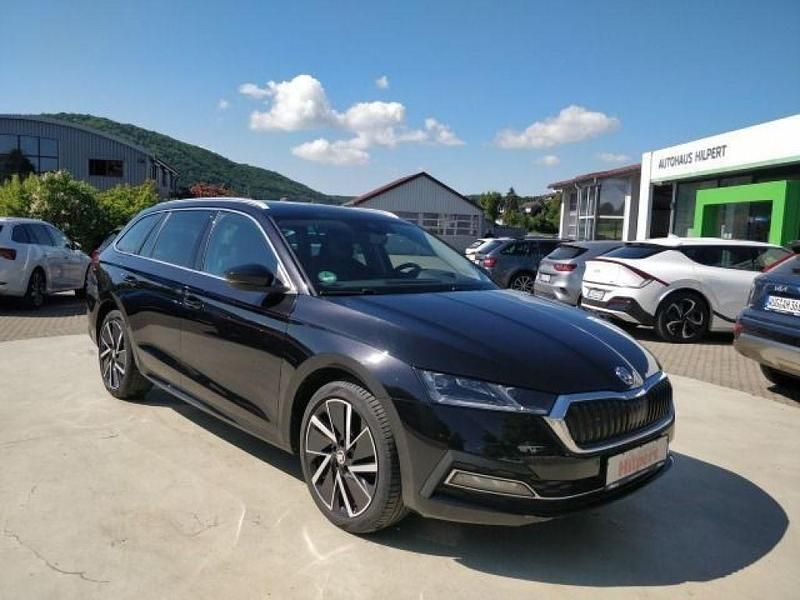 Gebraucht Skoda Octavia 204 PS (150 kW) 2020 Schwarzmagic perleffekt (metallic) Kombi