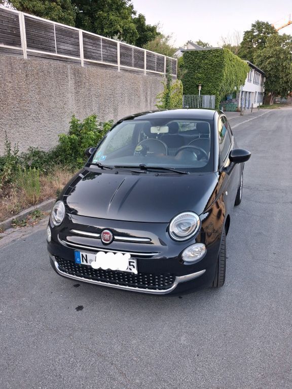 Schwarz Gebraucht 2018 Fiat 500 Lounge Kleinwagen | 8.100 € (Fairer Preis) - Bild 1/4