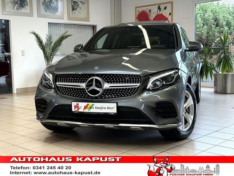 Grau Gebraucht 2018 Mercedes GLC250 AMG Coupé | 33.490 € (Fairer Preis) - Bild 1/3