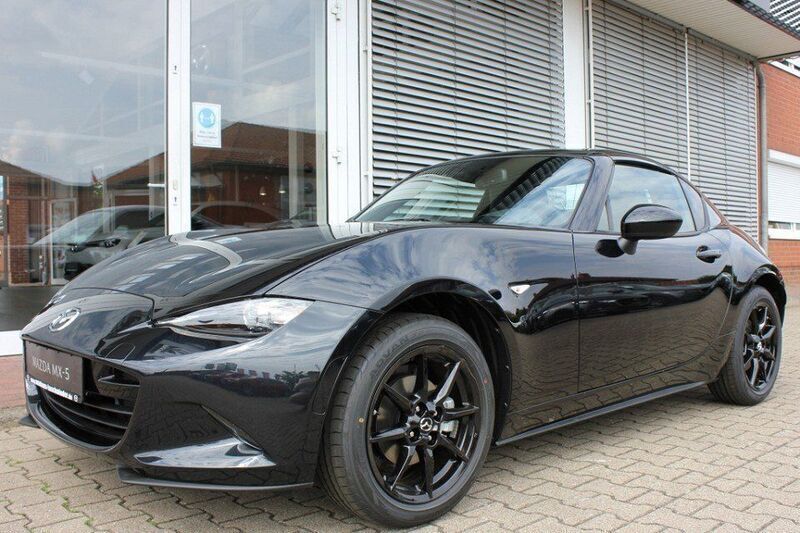 Schwarz Gebraucht 2021 Mazda MX5 Ad'Vantage Cabrio | 28.990 € (Teuer) - Bild 1/4