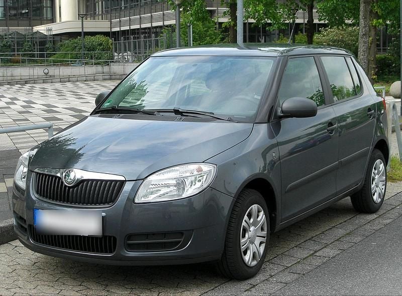 Gebraucht Skoda Fabia 69 PS (50 kW) 2009 Grau Kleinwagen