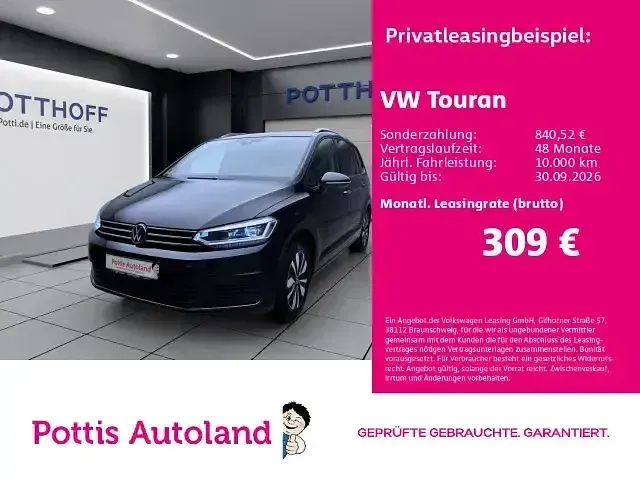 Gebraucht VW Touran Goal 150 PS (110 kW) 2025 Van / Kleinbus
