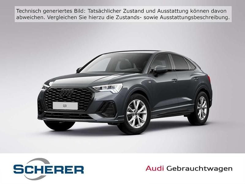Grau Gebraucht 2022 Audi Q3 S-Line SUV | 34.880 € (Fairer Preis) - Bild 1/4