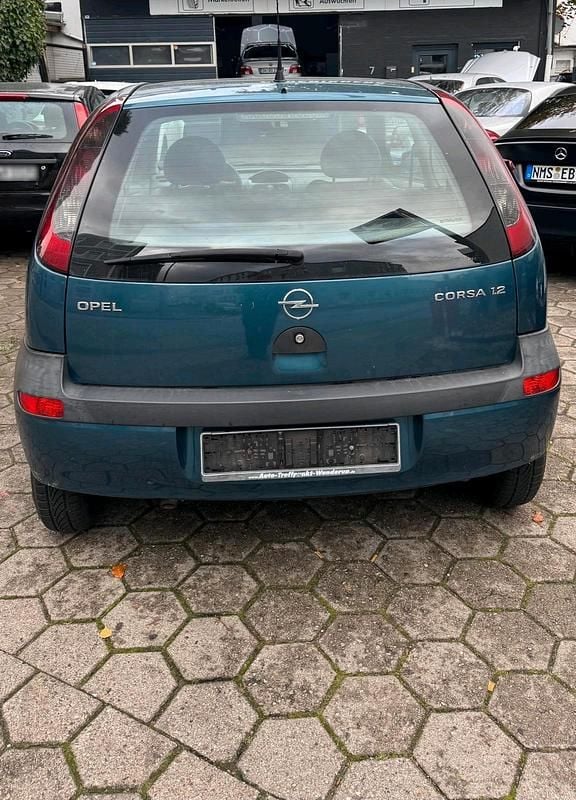Gebraucht Opel Corsa 74 PS (54 kW) 2001 Blau Kleinwagen