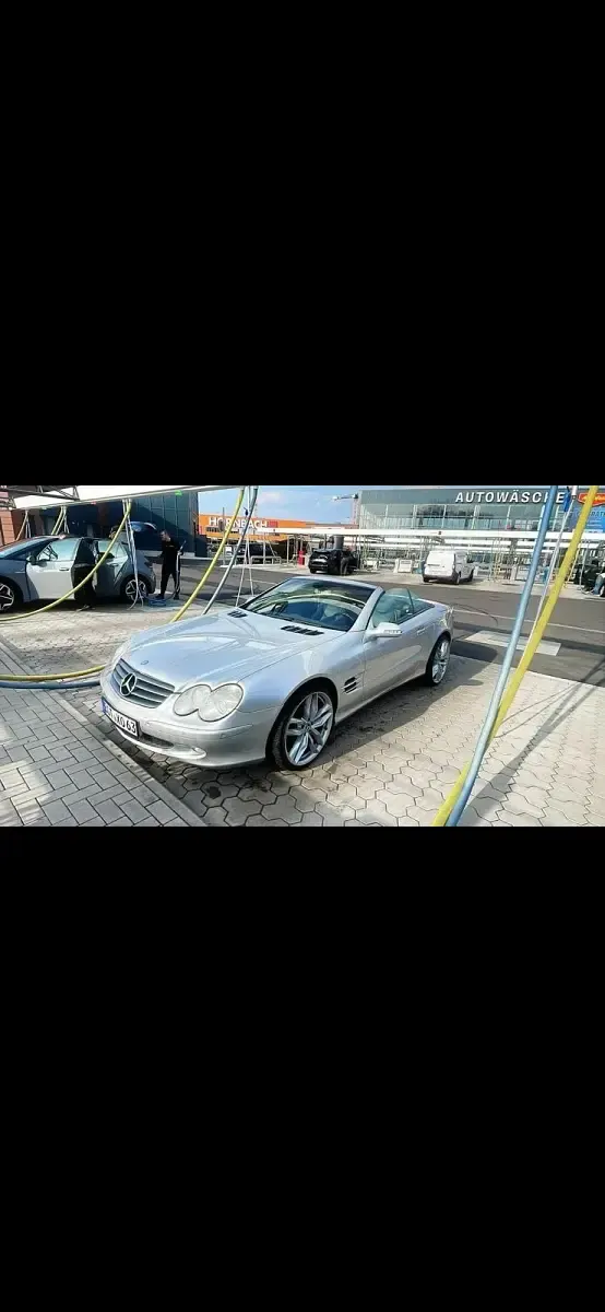 Gebraucht Mercedes SL350 245 PS (180 kW) 2003 Silber Cabrio