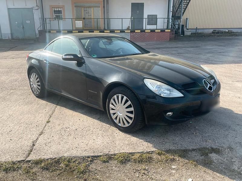 Gebraucht Mercedes SLK200 163 PS (119 kW) 2004 Schwarz Cabrio