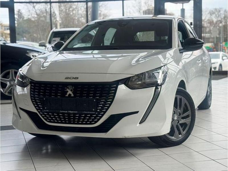 Weiß (weiss banquise) Gebraucht 2022 Peugeot 208 Active Kleinwagen | 12.690 € - Bild 1/4
