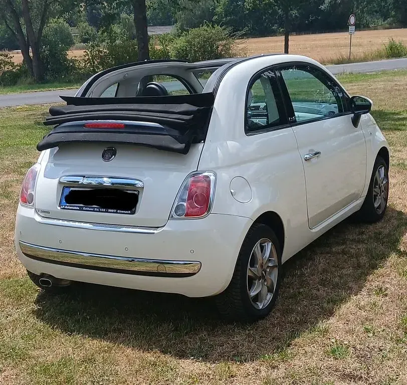 Gebraucht Fiat 500C 69 PS (50 kW) 2012 Weiß Cabrio