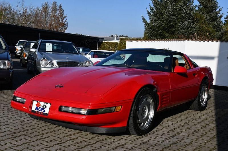 Rot Gebraucht 1991 Corvette C4 | 23.500 € - Bild 1/4
