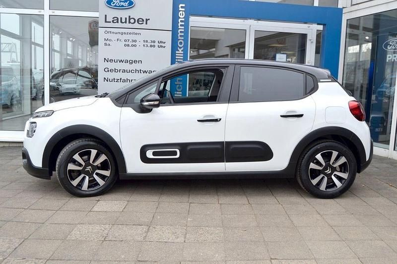 Gebraucht Citroën C3 Shine 82 PS (60 kW) 2022 Polarweiss Kleinwagen