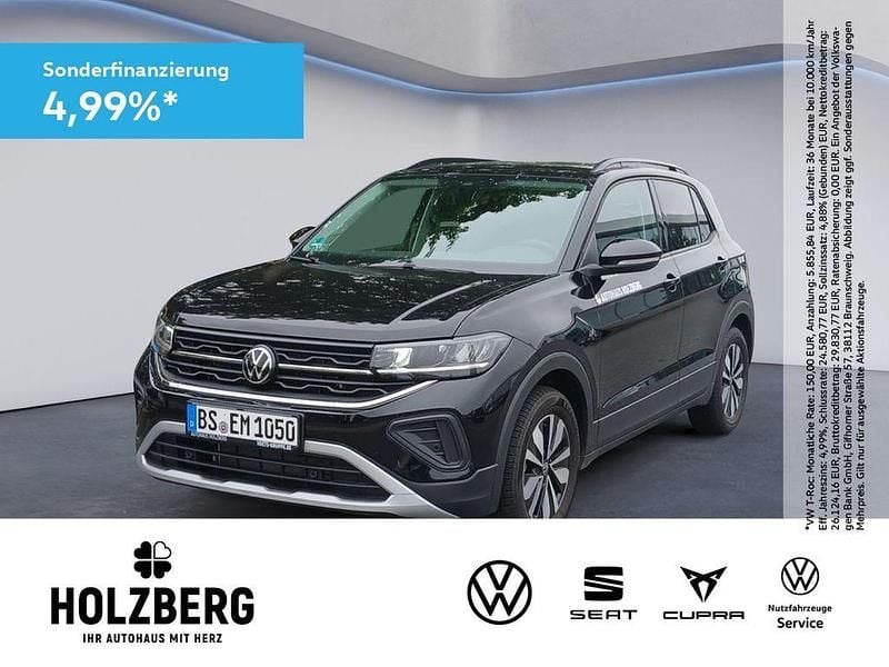 Schwarz Gebraucht 2025 VW T-Cross Goal SUV | 24.490 € (Fairer Preis) - Bild 1/4