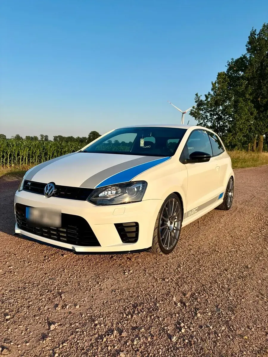 Gebraucht VW Polo 220 PS (161 kW) 2014 Weiß Kleinwagen