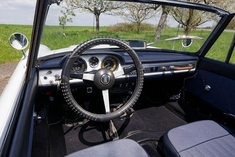 Gebraucht Fiat 1200 52 PS (38 kW) 1962 Weiß Cabrio