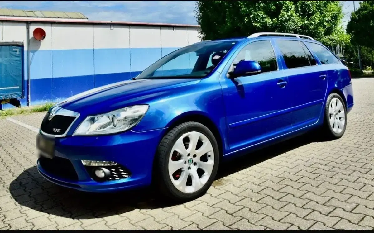Gebraucht Skoda Octavia RS 200 PS (147 kW) 2010 Blau Kombi