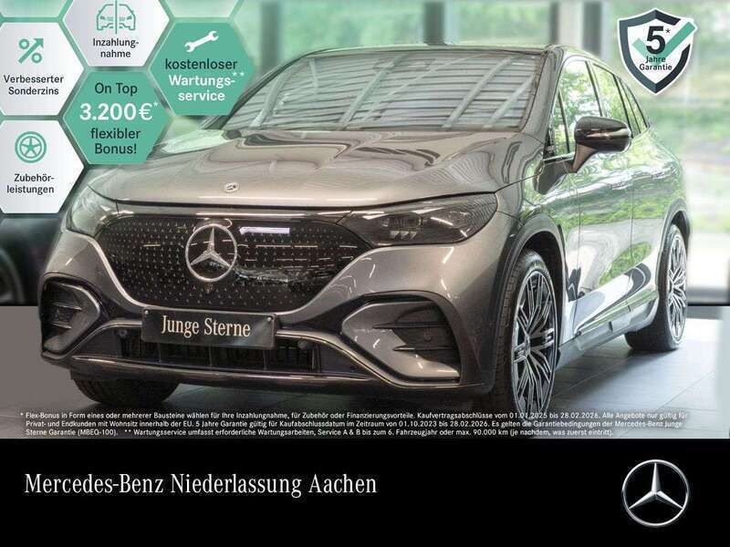 Grau Gebraucht 2024 Mercedes EQE350 AMG SUV | 66.990 € (Fairer Preis) - Bild 1/3