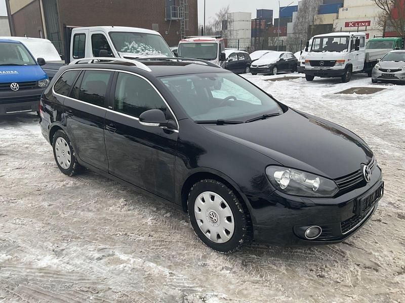 Gebraucht VW Golf VI Style 105 PS (77 kW) 2011 Schwarz Kleinwagen