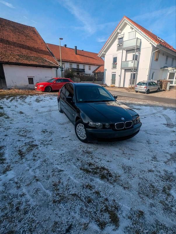 Gebraucht BMW 316 Compact 118 PS (86 kW) 2004 Schwarz Kleinwagen