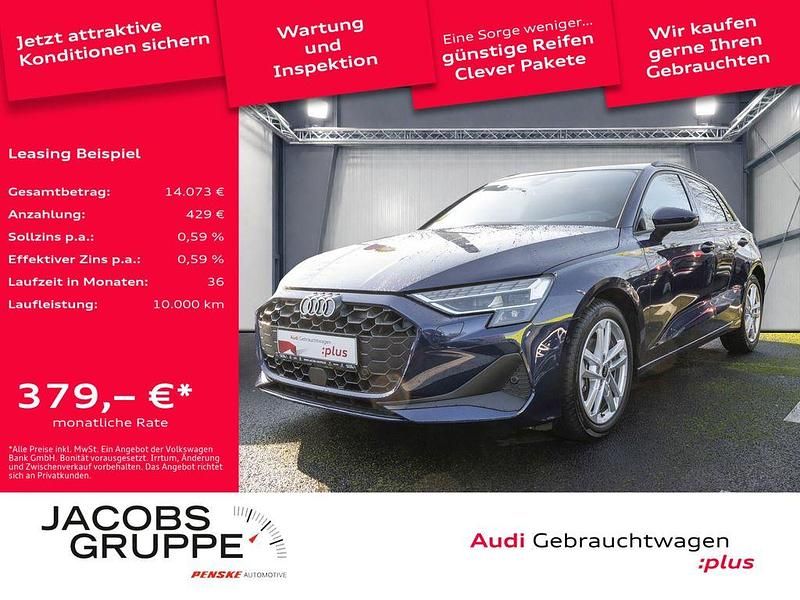 Gebraucht Audi A3 Ambiente 150 PS (110 kW) 2025 Navarrablau metallic Limousine