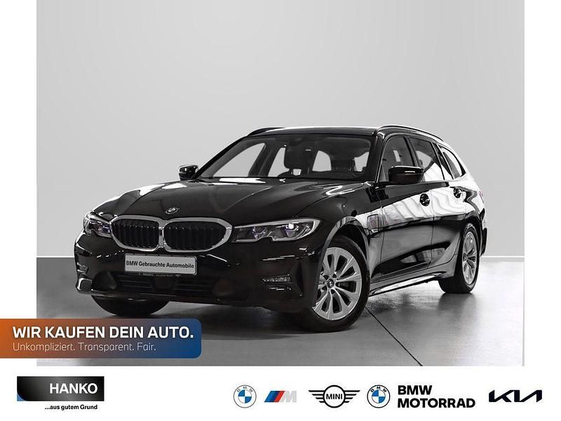 Gebraucht BMW 320e Advantage 204 PS (150 kW) 2022 Schwarz 2 Kombi