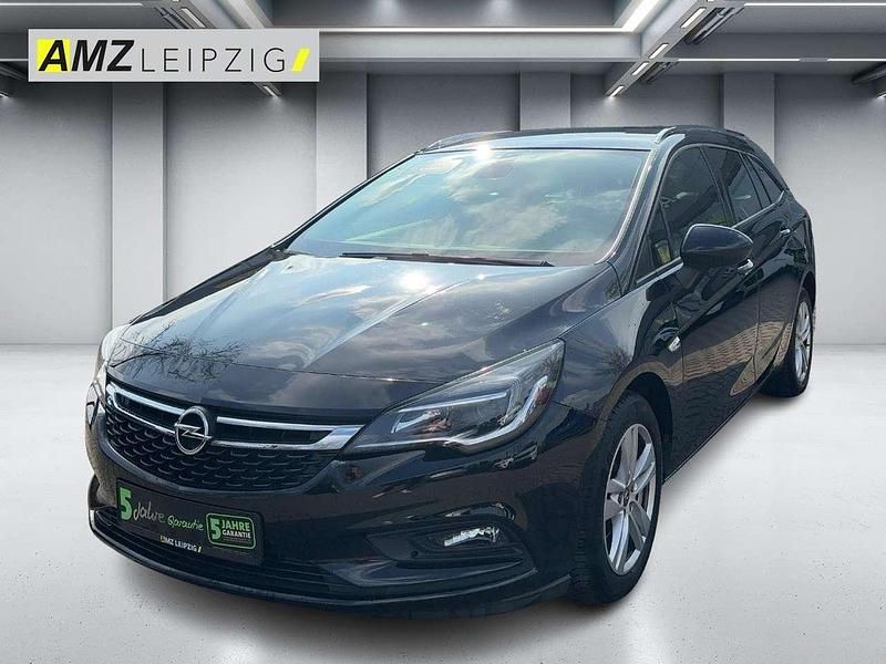 Gebraucht Opel Astra 105 PS (77 kW) 2018 Onyx schwarz (metallic) Kombi