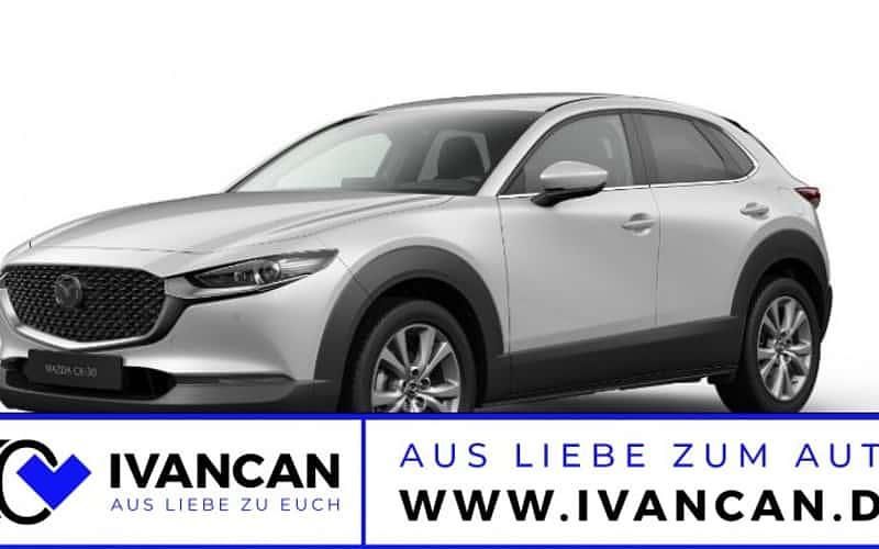 Weiß Neu 2025 Mazda CX-30 Exclusive-Line SUV | 30.350 € - Bild 1/4