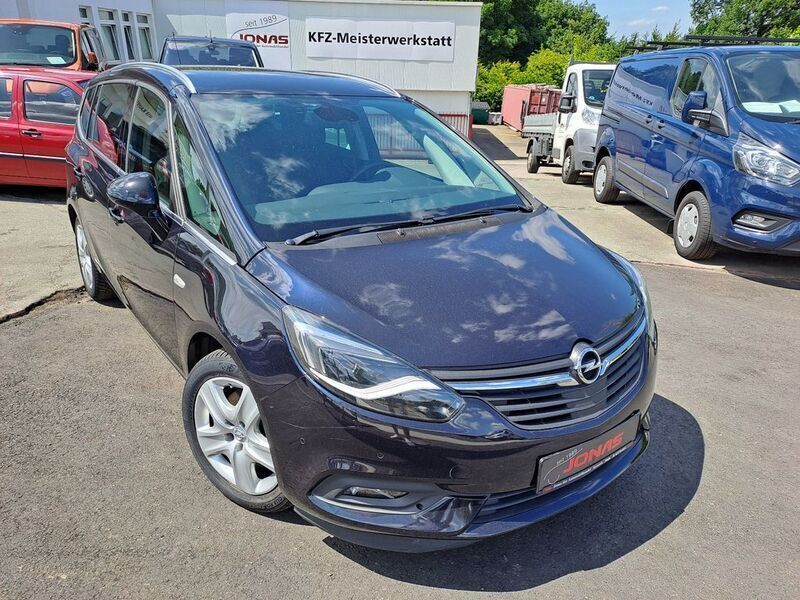 Gebraucht Opel Zafira Innovation 170 PS (125 kW) 2018 Blau Van / Kleinbus