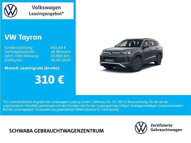 Gebraucht VW Tayron Life 150 PS (110 kW) 2025 Delfingrau metallic SUV