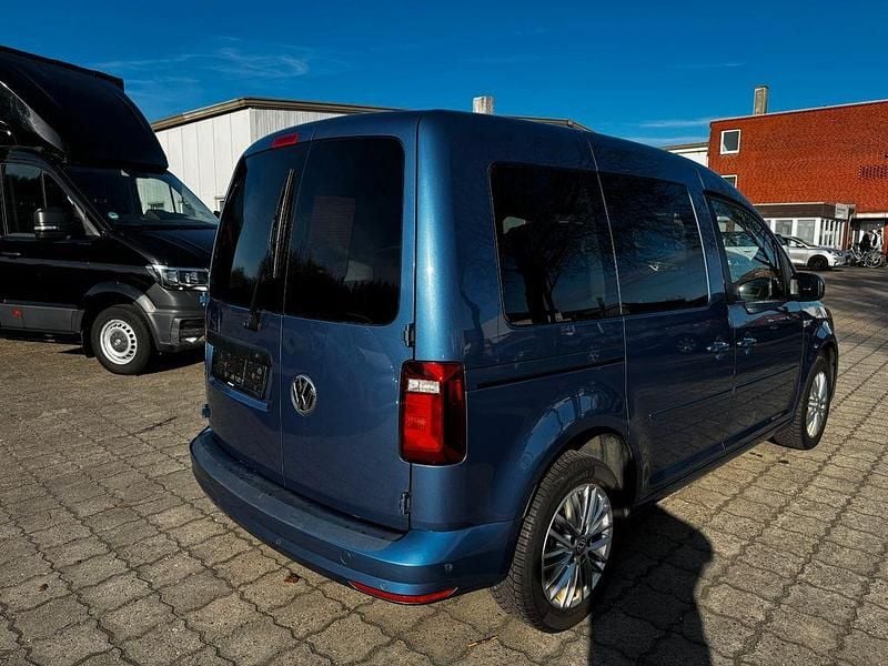 Gebraucht VW Caddy Comfortline 102 PS (75 kW) 2016 Blau Van / Kleinbus