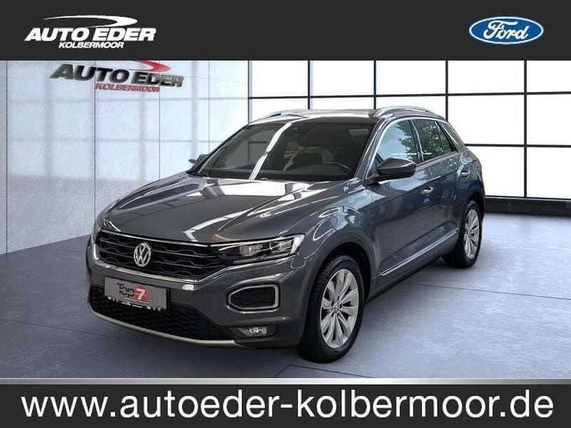 Grau Gebraucht 2019 VW T-Roc Sportline SUV | 23.990 € (Fairer Preis) - Bild 1/4