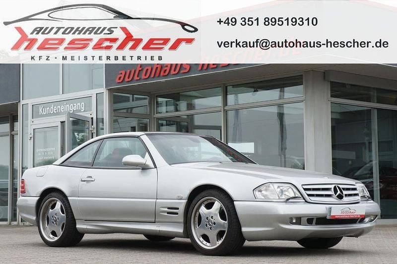 Silber Gebraucht 1999 Mercedes SL500 AMG Cabrio | 24.980 € (Fairer Preis) - Bild 1/4