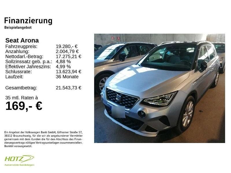 Gebraucht Seat Arona Xperience 110 PS (80 kW) 2024 Silber SUV