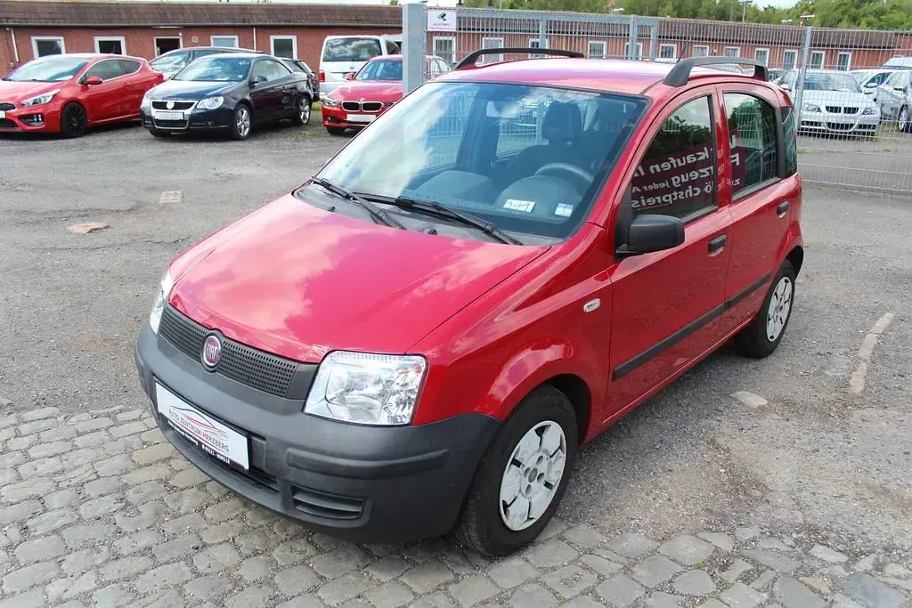 Gebraucht Fiat Panda Active 54 PS (39 kW) 2009 Rot Kleinwagen