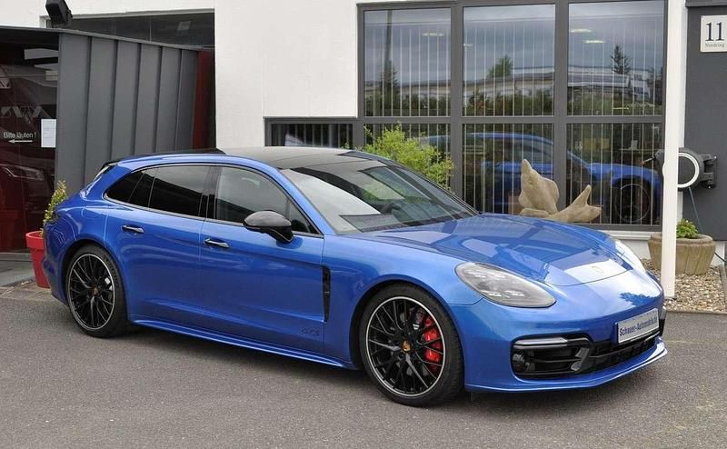 Gebraucht Porsche Panamera 460 PS (338 kW) 2019 Saphirblaumetallic Kombi