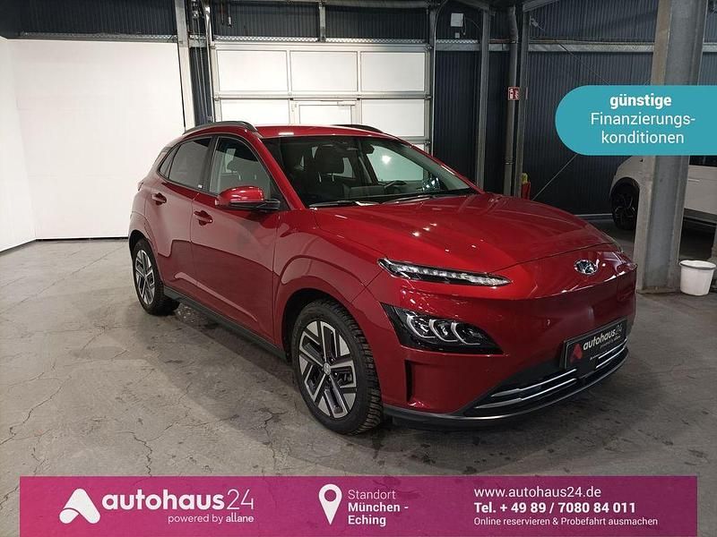 Rot Gebraucht 2021 Hyundai Kona Prime SUV | 21.330 € (Fairer Preis) - Bild 1/4