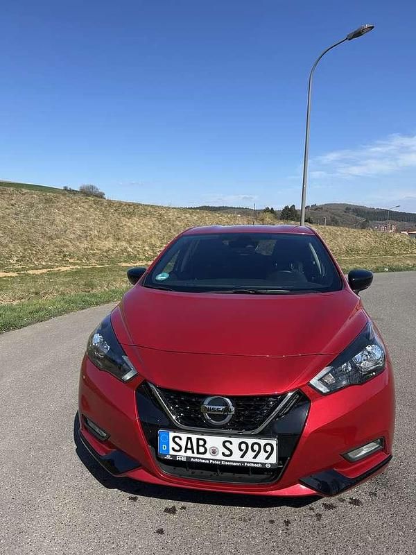 Rot Gebraucht 2021 Nissan Micra Kleinwagen | 14.000 € (Guter Preis) - Bild 1/4