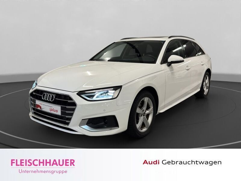 Weiss Gebraucht 2022 Audi A4 Advanced Kombi | 26.790 € (Guter Preis) - Bild 1/4