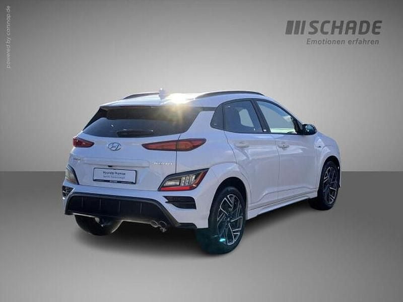 Gebraucht Hyundai Kona N Line 120 PS (88 kW) 2021 Weiß SUV