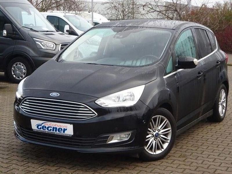 Gebraucht Ford C-MAX Titanium 125 PS (91 kW) 2017 Schwarz Van / Kleinbus