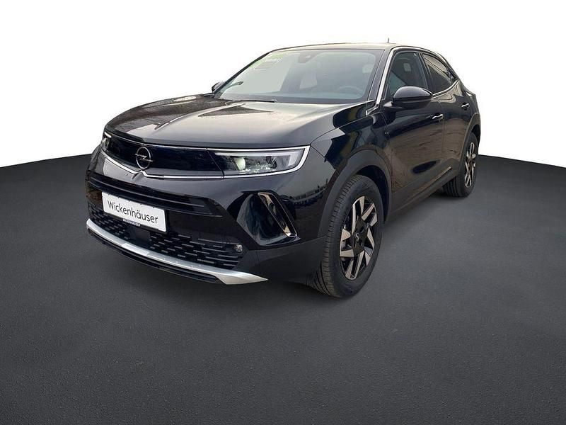 Gebraucht Opel Mokka-e Elegance 100 kW (136 PS) 2022 Diamant schwarz/karbon schwarz (metallic) SUV
