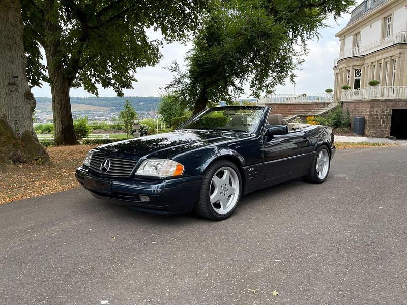 Gebraucht Mercedes SL600 394 PS (289 kW) 1996 Blau Cabrio
