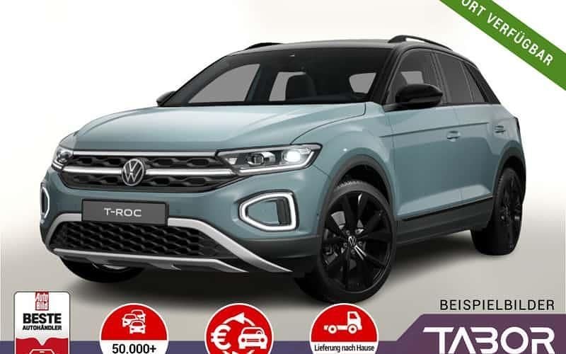 Blau Neu 2025 VW T-Roc Style SUV | 30.488 € (Guter Preis) - Bild 1/4