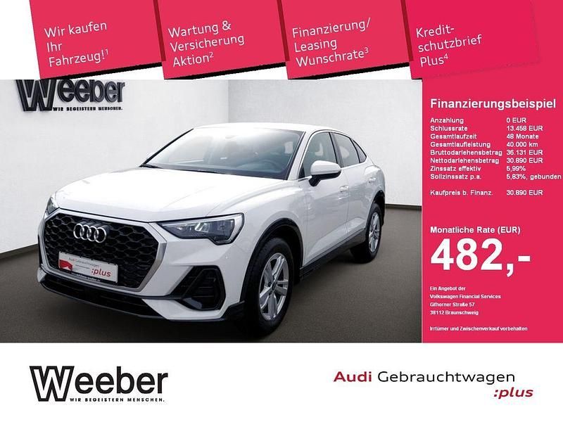 Gebraucht Audi Q3 Sportback Performance 150 PS (110 kW) 2023 Weiß SUV